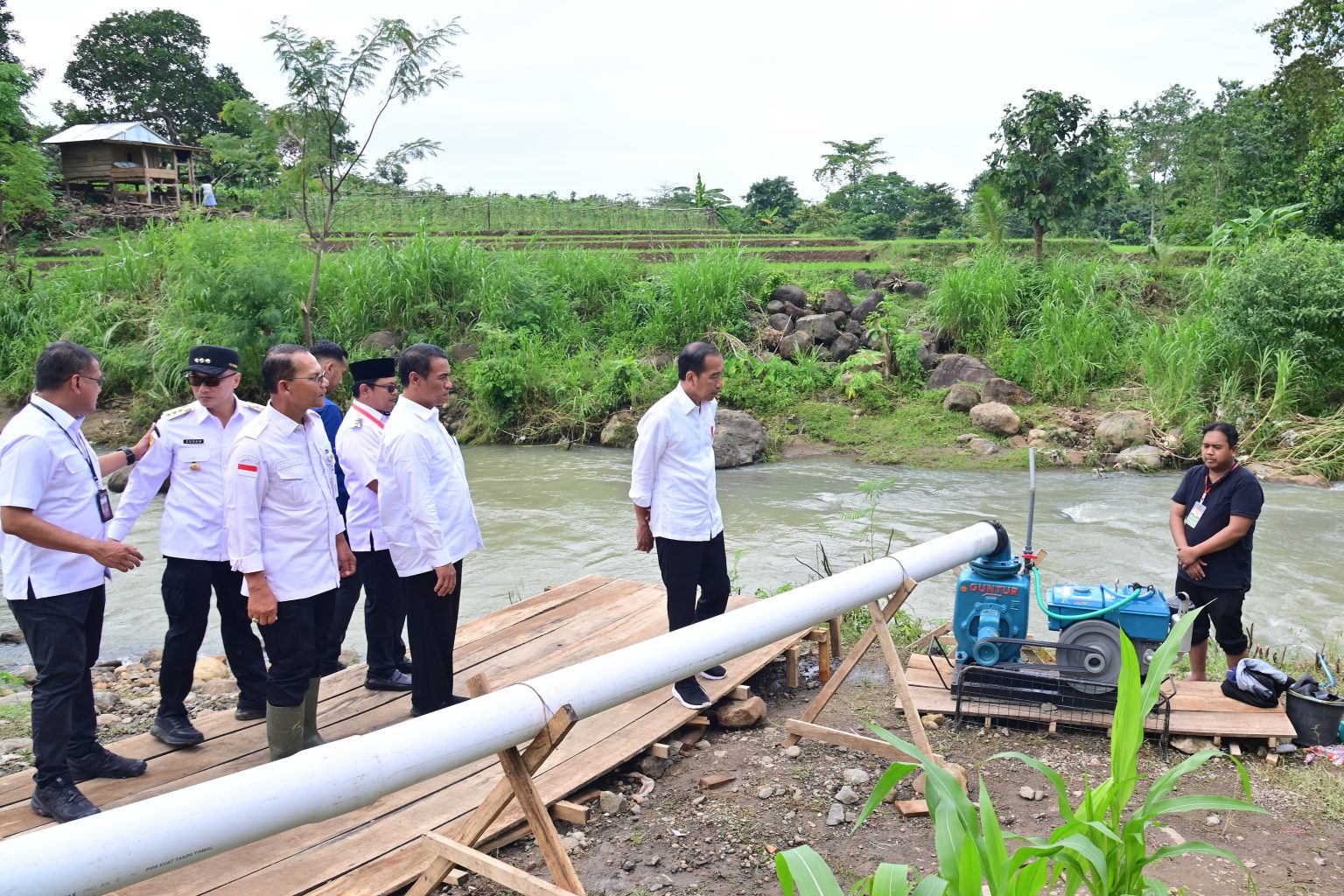 Lewat Pompanisasi, Jokowi Dorong Petani di Bantaeng Panen 3 Kali Setahun