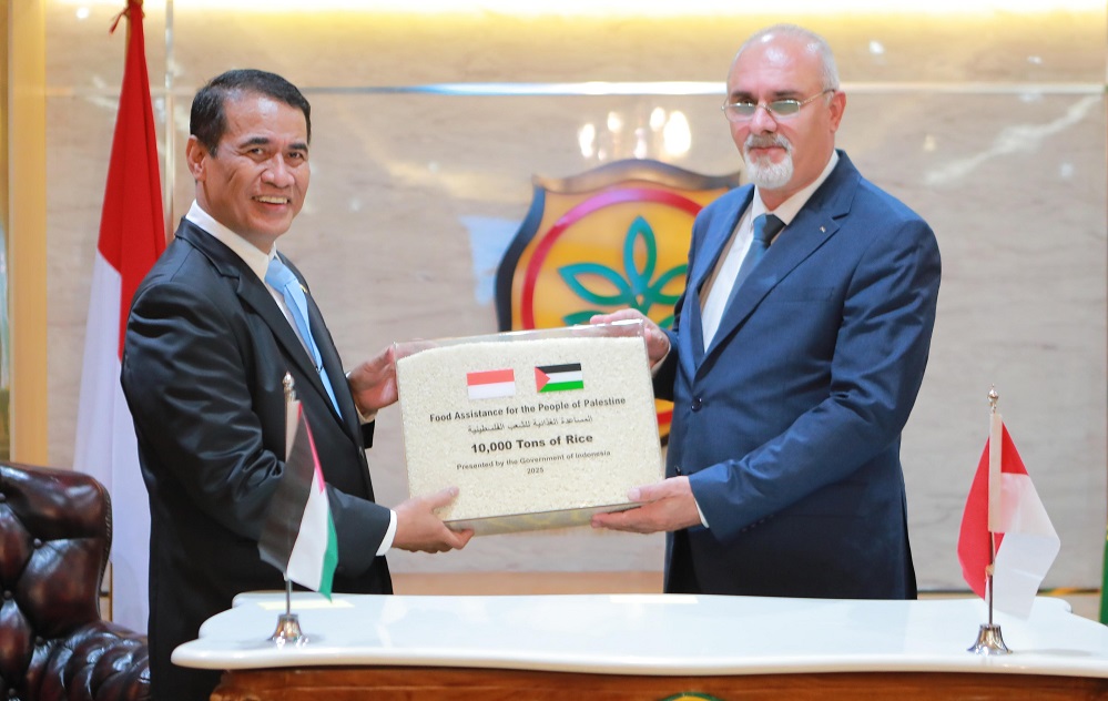 Bantuan Beras untuk Palestina, Mentan Amran: Ini Bentuk Solidaritas Nyata Indonesia