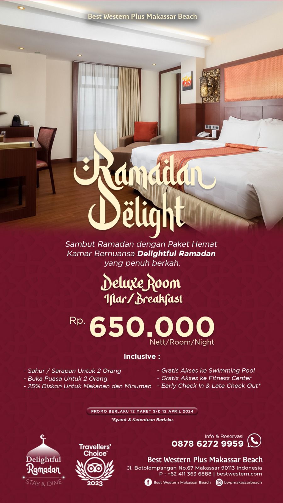 Catat! Hotel Best Western Gelar Promo Ramadan